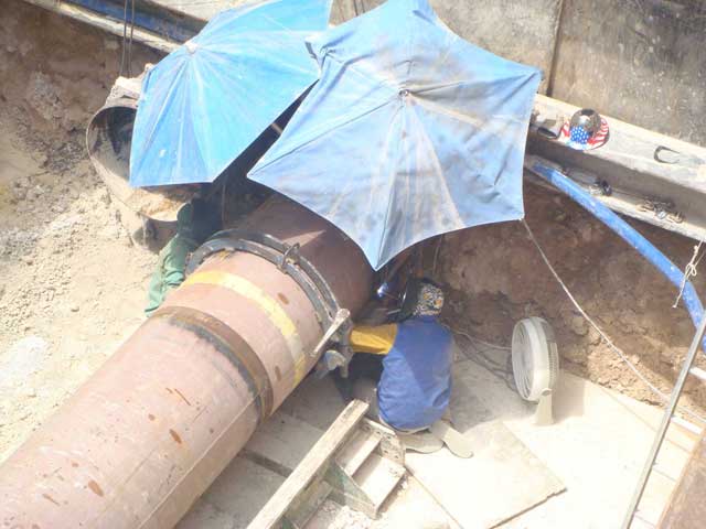 Welding — Las Vegas, NV — Hofsommer Excavating Inc.