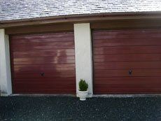 old garage doors