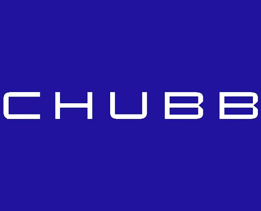 CHUBB insurance provider logo that is royal blue