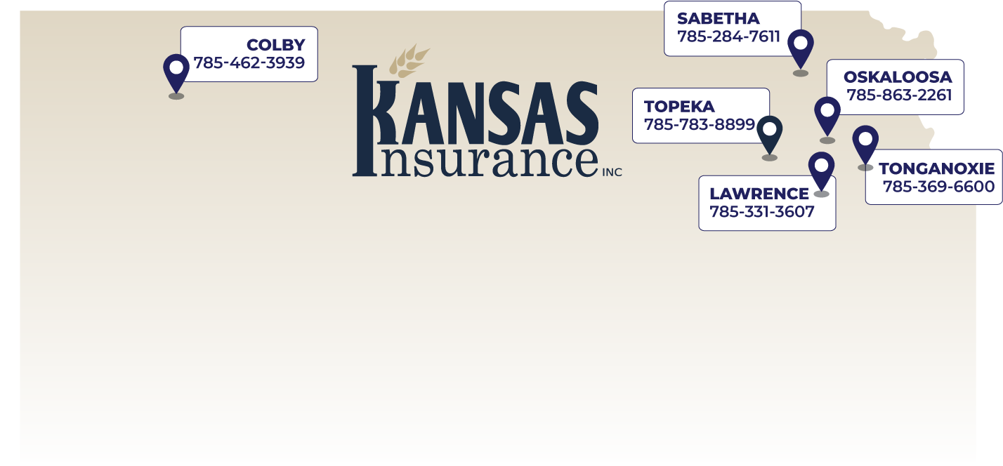 a map of kansas insurance office locations