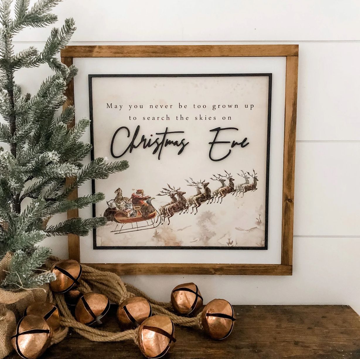 Stunning handmade artwork for a nostalgic Christmas feel 