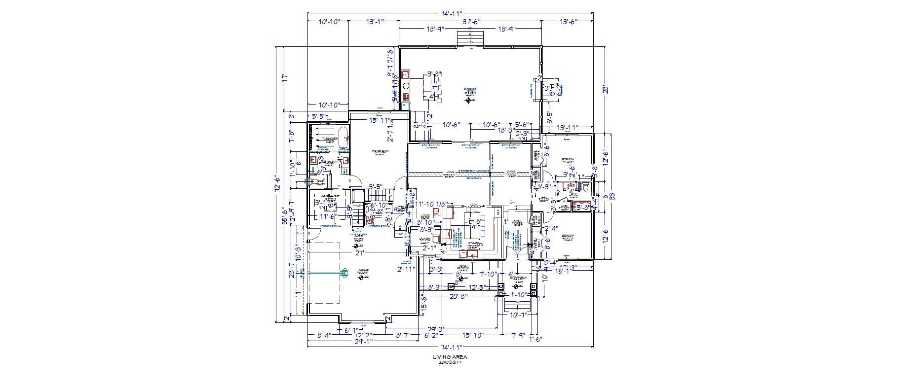 Luxury Home Exterior — Milton, FL — H&H Residential Plans