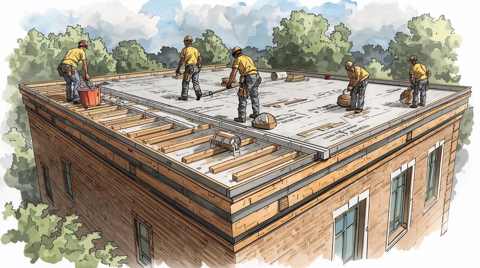  Flat Roof Replacement Cost