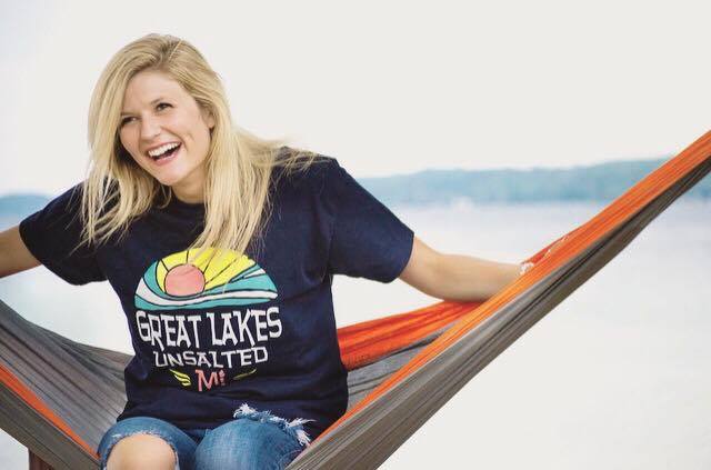 woman beside the beach