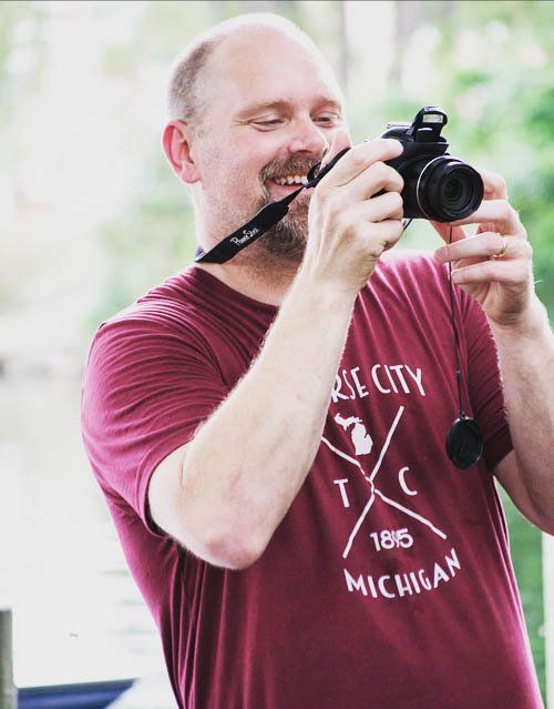 guys wearing red tshirt