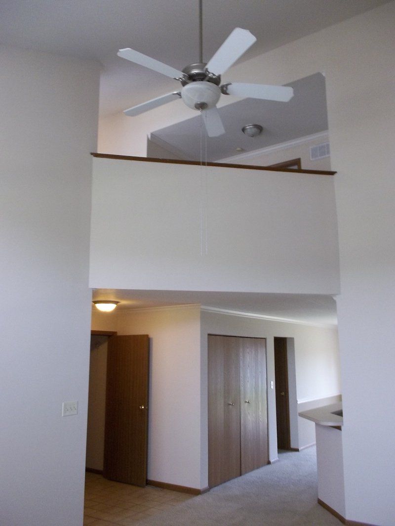 View of loft from Living room