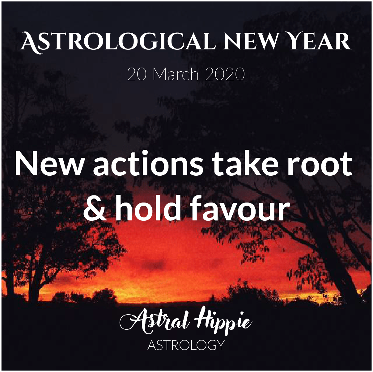 Aries Astrological new year