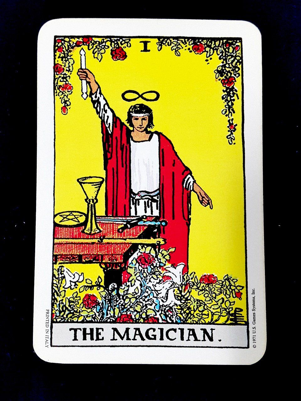 Magician tarot card Mercury