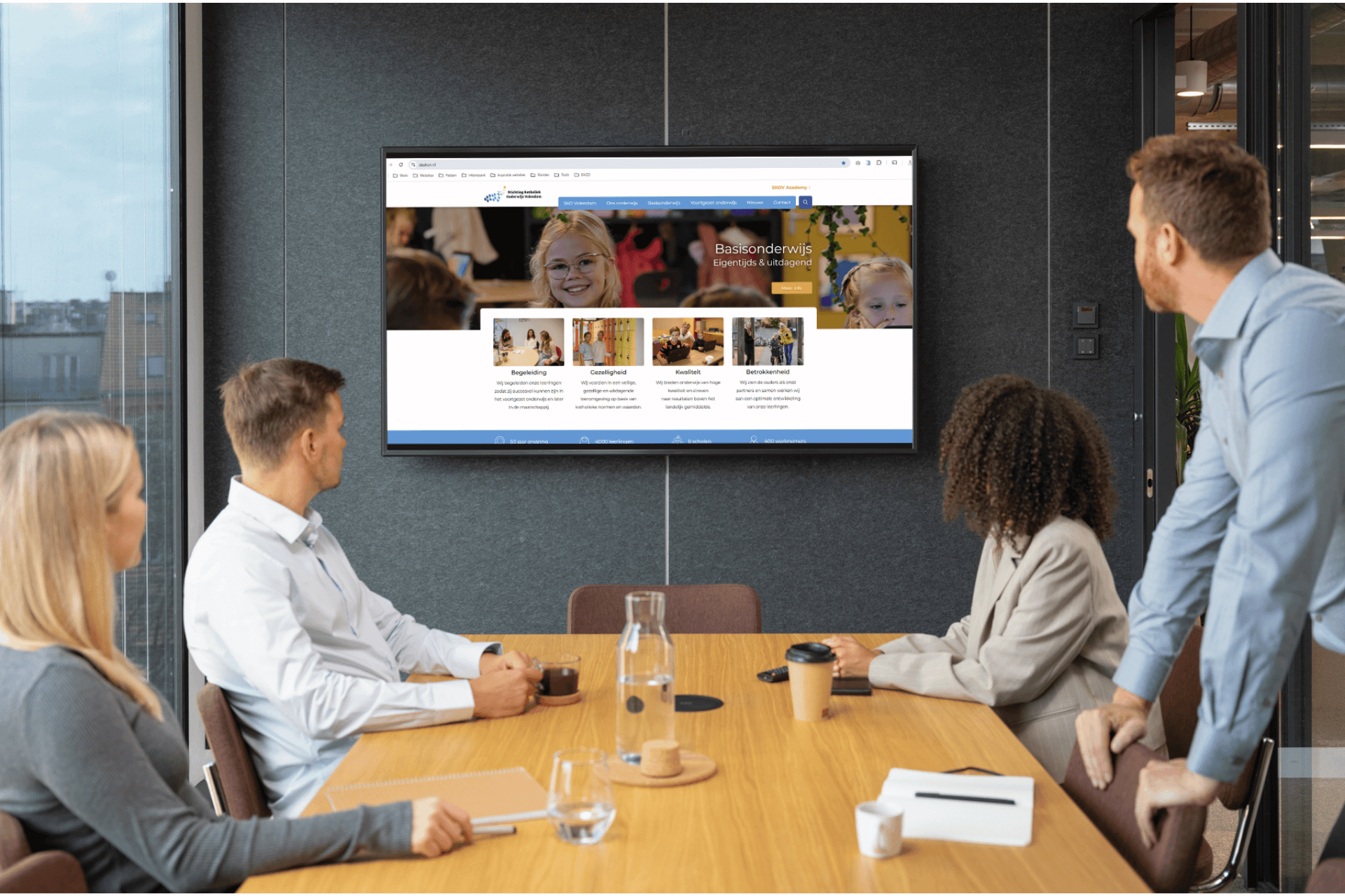 Template website voor ZZP Promo Pakket blanco