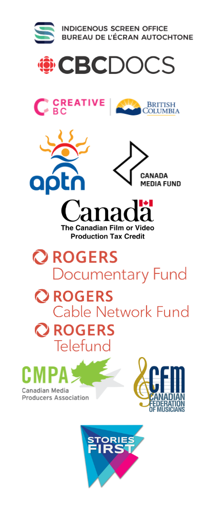 Sponsors, ISO, CBC Doc, Creative BC, Rogers, APTN,