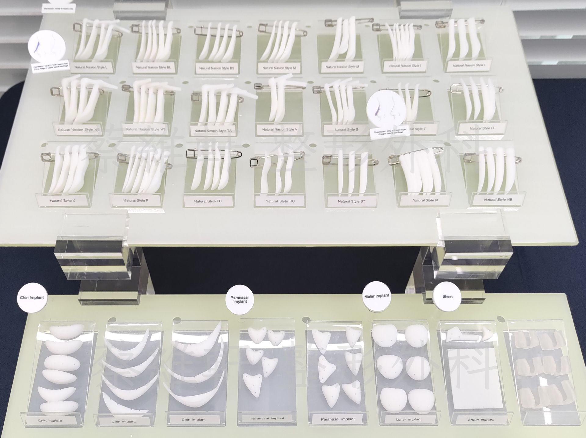 Bistool二代矽膠的型號眾多，「類3D假體」的設計概念。