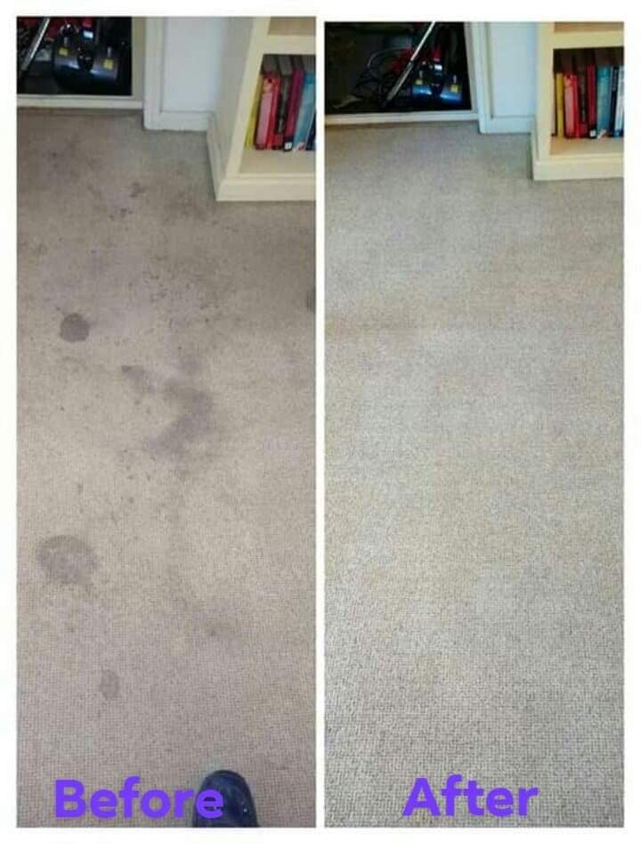 carpet cleaning before and after