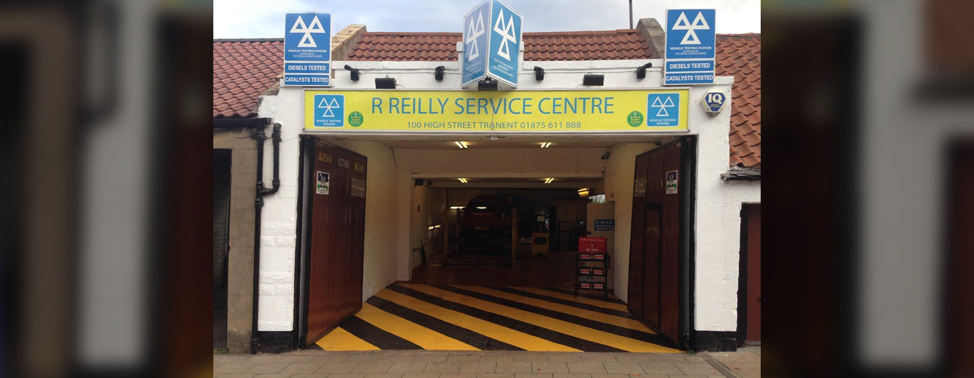Reilly Service Centre garage enterance