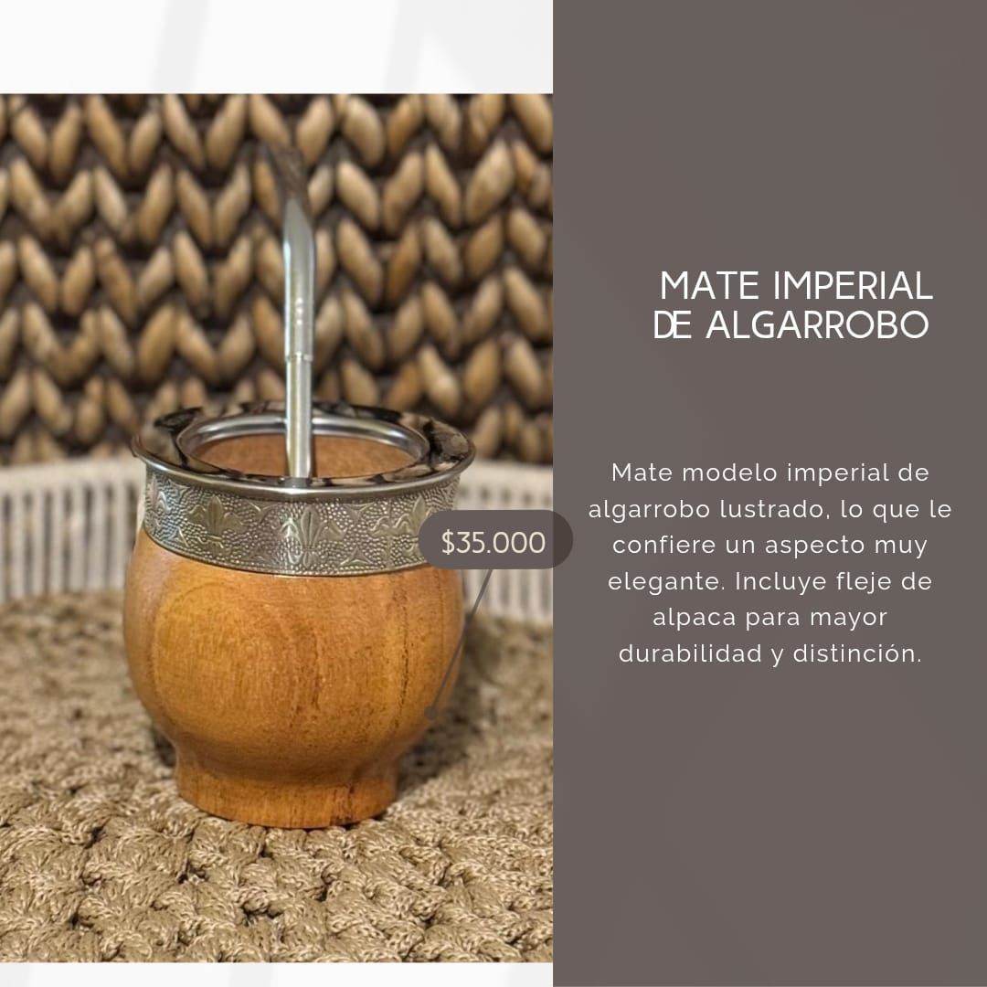 MATE IMPERIAL DE ALGARROBO