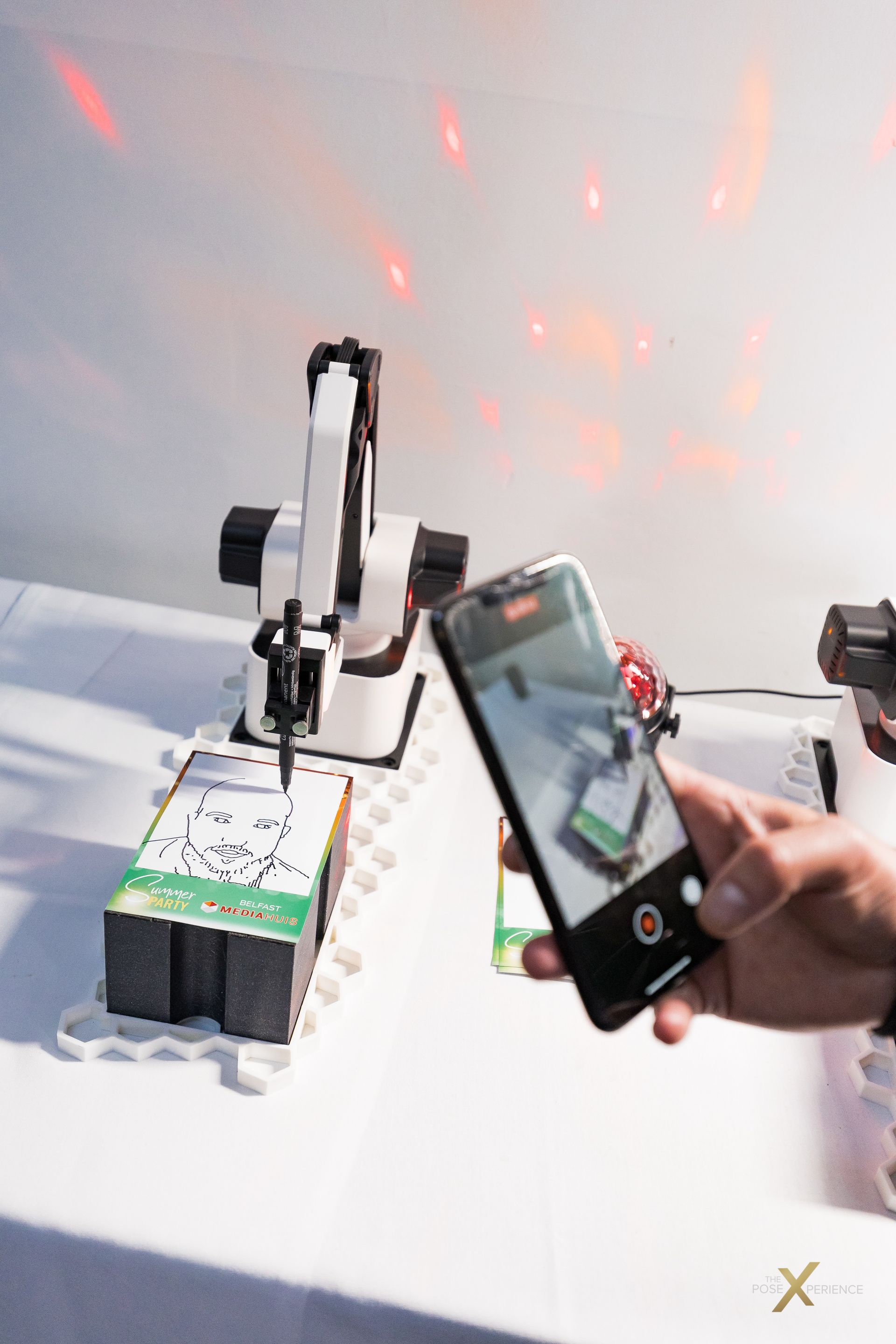 AI Sketchbot - Pose 502's newest experiential offering