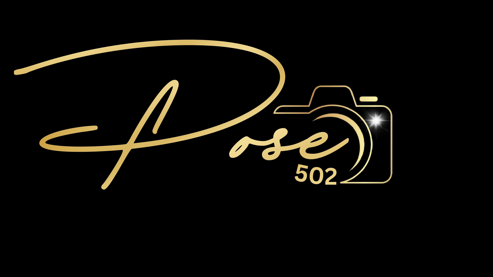 The logo for pose 502 is a photo booth experience.