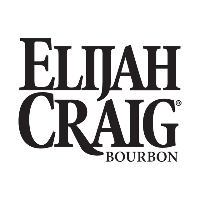 Elijah Craig Bourbon logo in black serif text on a white background