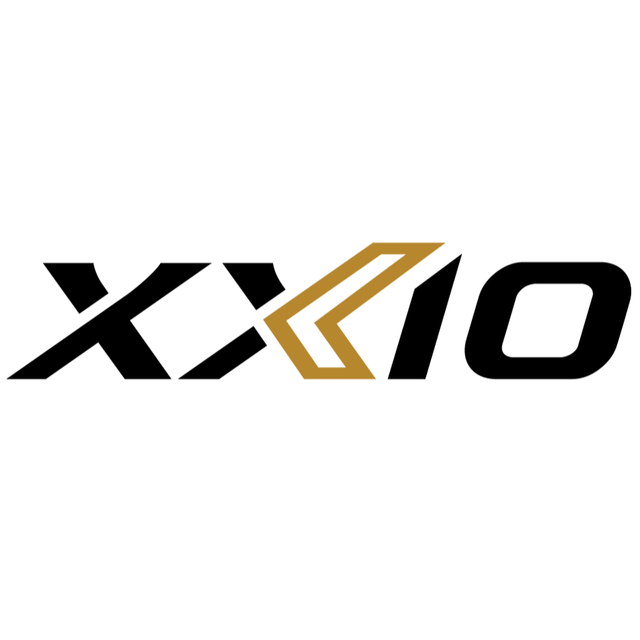 Black and gold XXIO logo on a white background