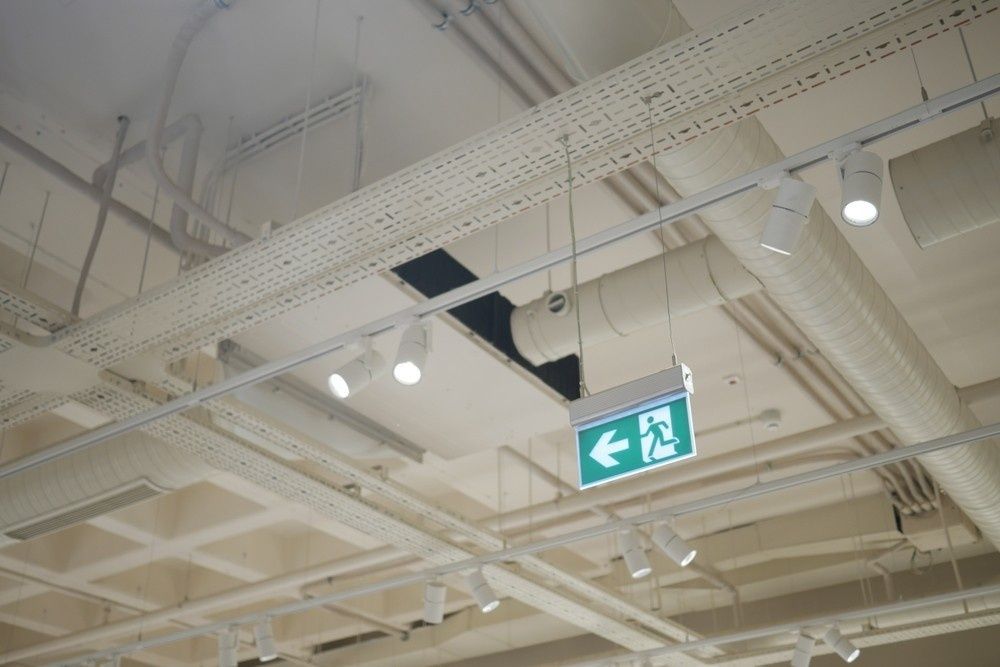 A White Ceiling with Lights — Test Right Services in Ayr, QLD