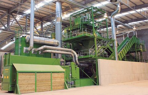 Recycling Plant Installation