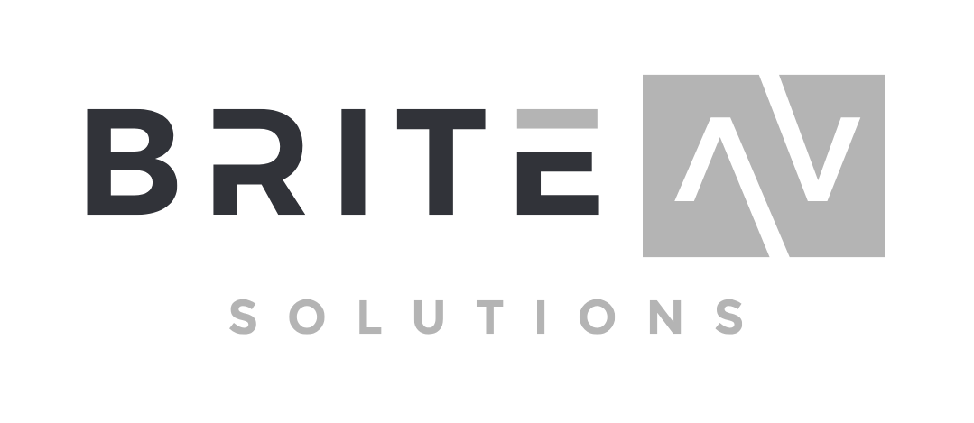 Logo Brite AV Full Logo