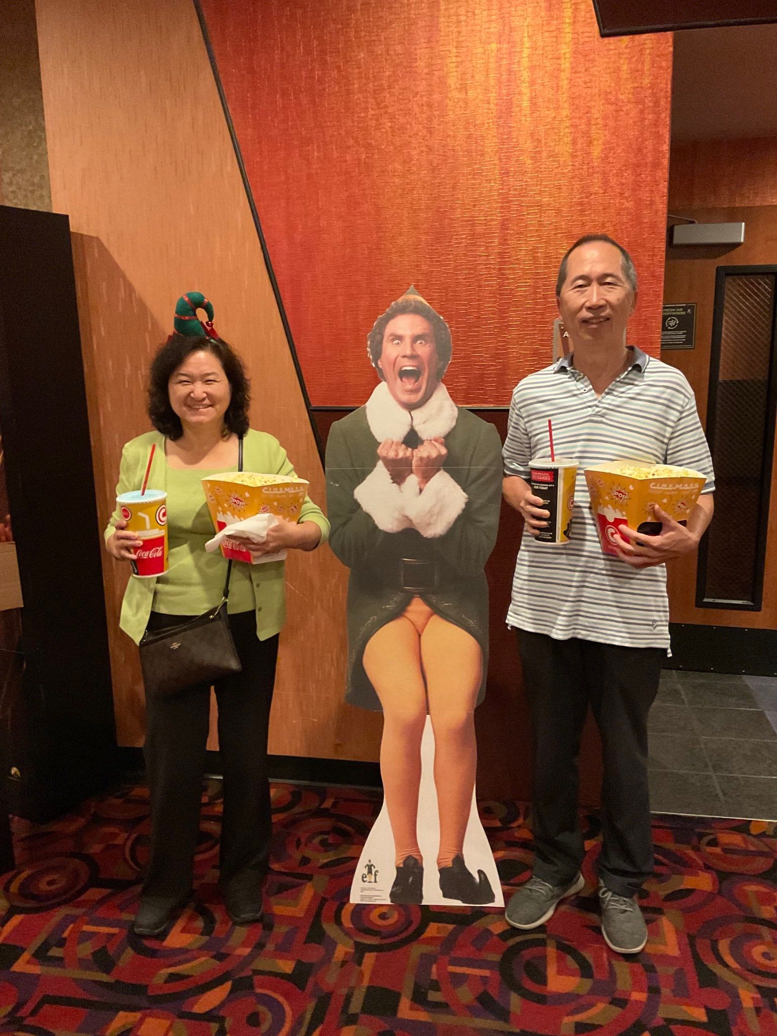 Pictures from the Christmas movie event 12/22