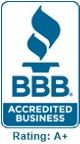 Better Busines Bureau accreditation logo - and links to their website in a new window