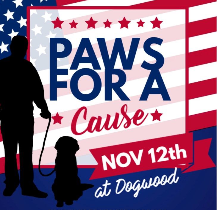 Cover photo for the Paws for a Cause event