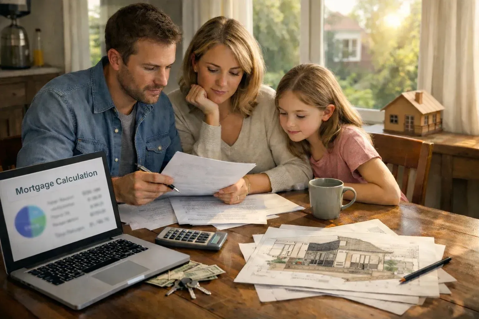 Family planning home funds in Brisbane South, reviewing documents to access equity from home