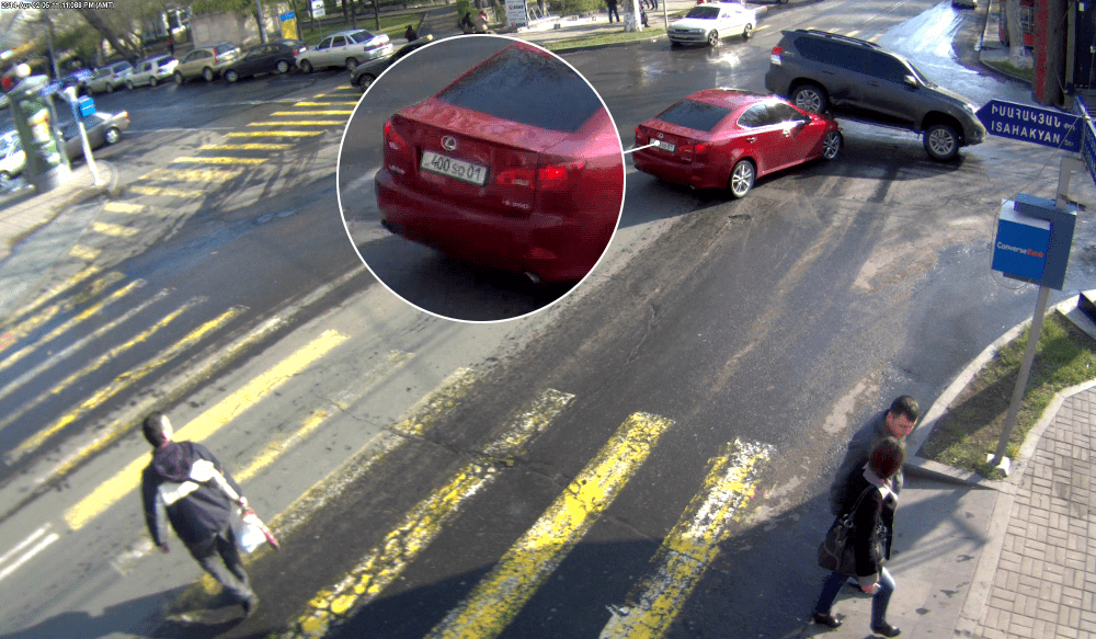 Traffic Accident IP Megapixel CCTV