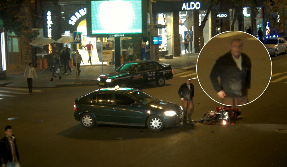 Motorbike Accident IP Megapixel CCTV