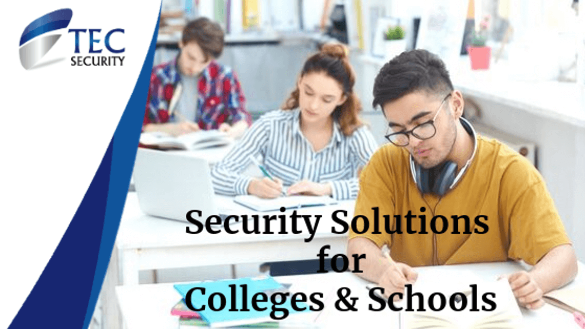 CCTV Security Solutions for Colleges and Schools