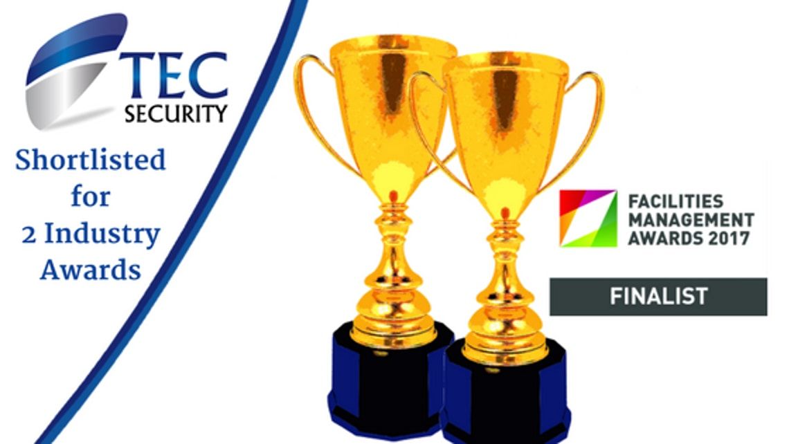 TEC Security Shortlisted for 2 Industry Awards