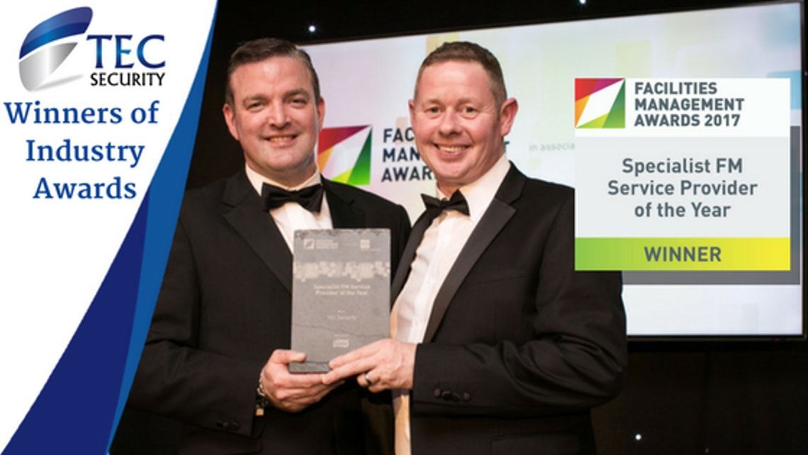 TEC Security Win Prestigious Industry Award