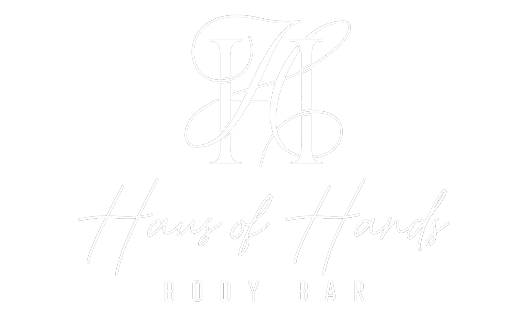 Business logo for Haus of Hands Body Bar