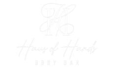Business logo for Haus of Hands Body Bar