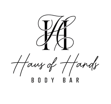 Business logo for Haus of Hands Body Bar
