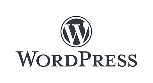 WordPress logo with the
