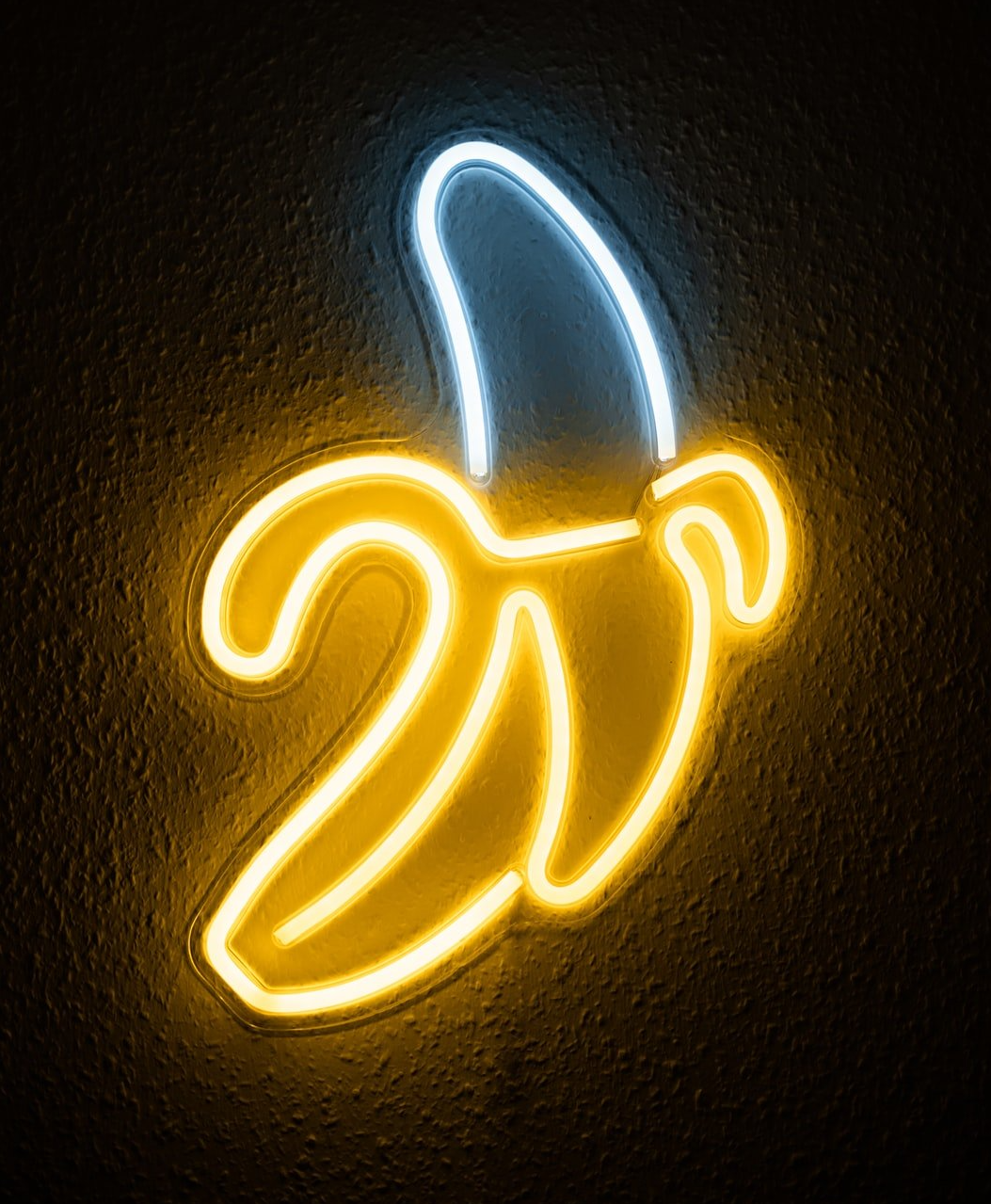 Banana neon sign