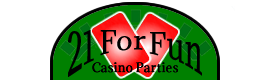 21 For Fun Casino Parties logo