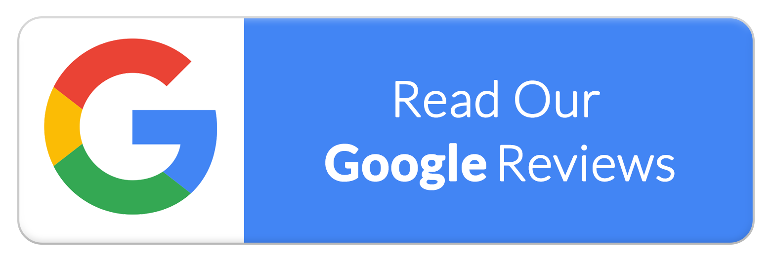 A google logo with five stars and the words `` read our reviews on google read reviews ''.
