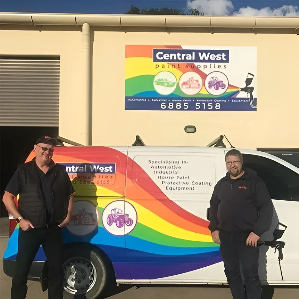 A White Van of Central West Paint Supplies — Central West Paint Supplies in Dubbo, NSW