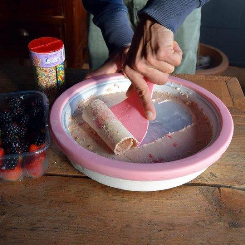 Maker voor ijs, ijs machine