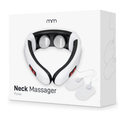 Nekmassage apparaat om nek die massage geeft