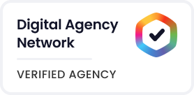 Digital Agency Network Icon - Website link naar onze profiel pagina. 