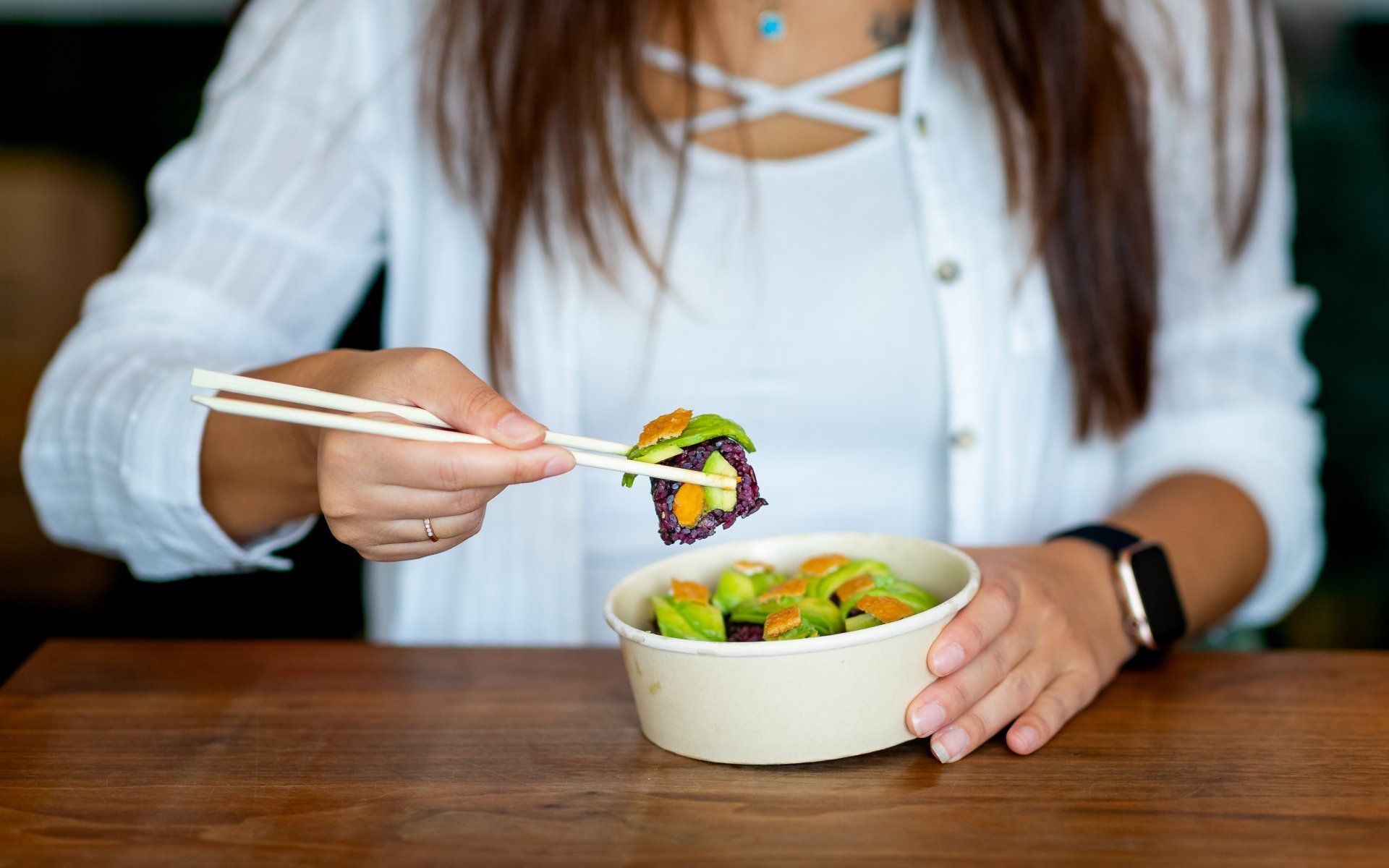 Vegan Sushi Bar - Productfotografie voor Biofutura