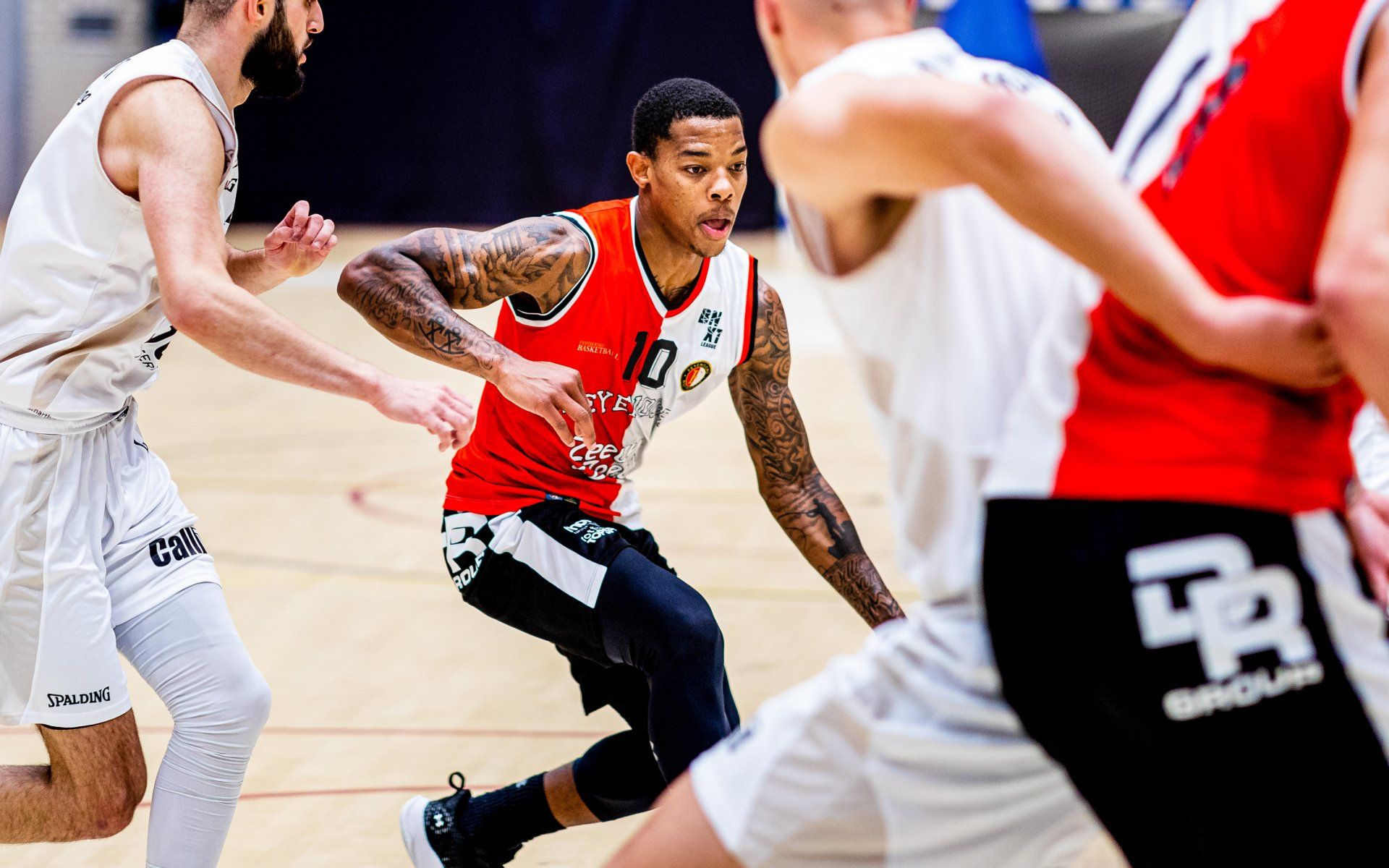 Sportfotografie van Feyenoord Basketball