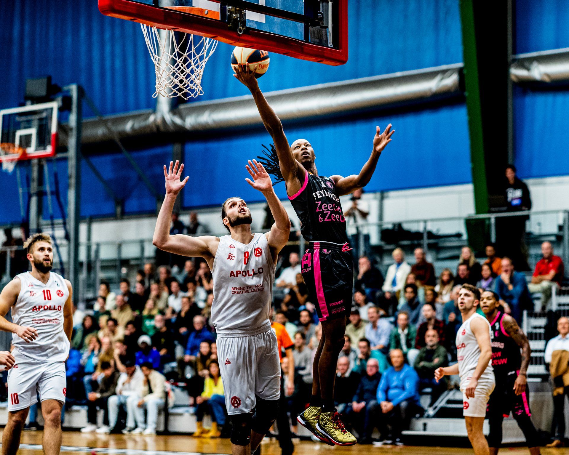 Sportfotografie van Feyenoord Basketball