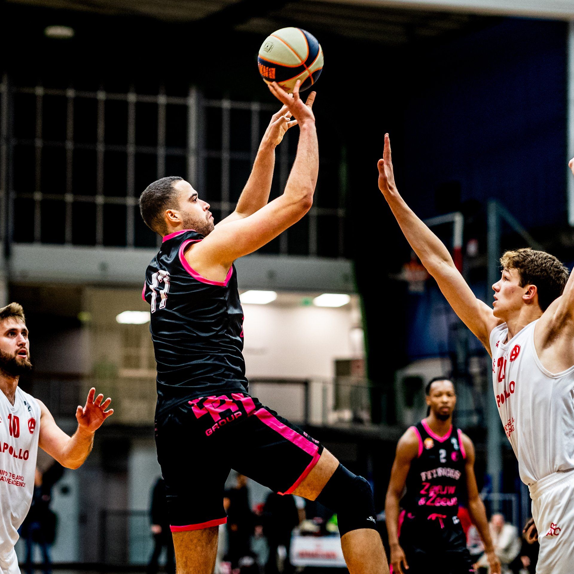 Sportfotografie van Feyenoord Basketball