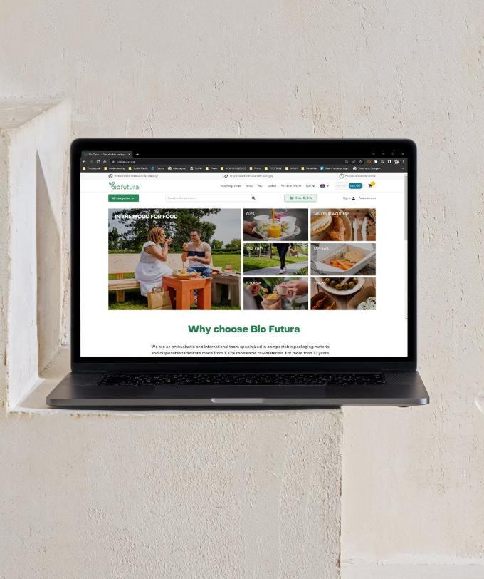 Diensten pagina - Websites pagina